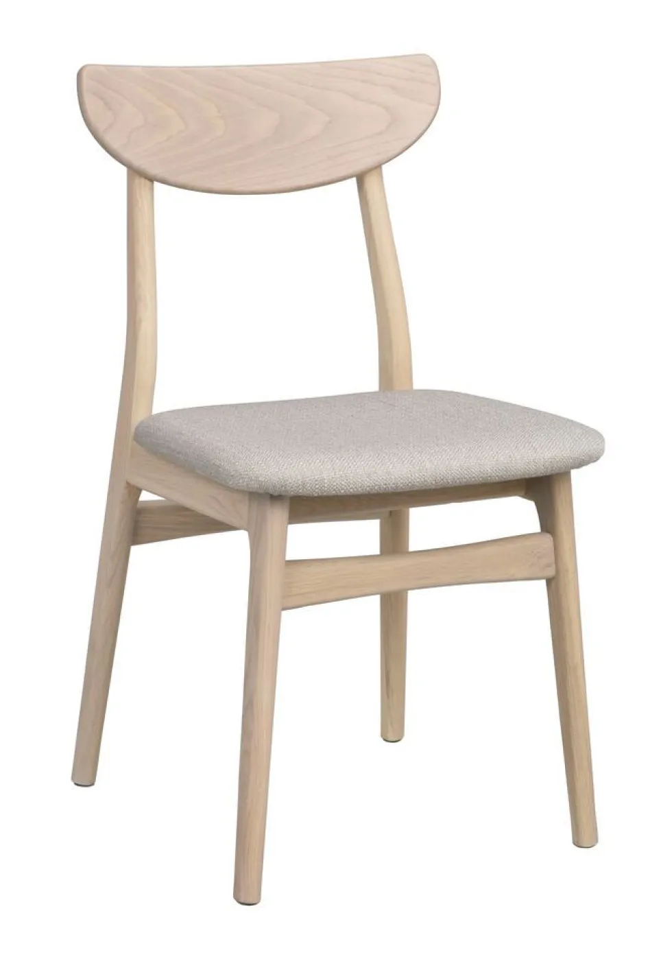 Rowico Rodham tuoli, valkopesty tammi/harmaa beige