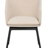 Rowico Windham nojatuoli, musta/beige
