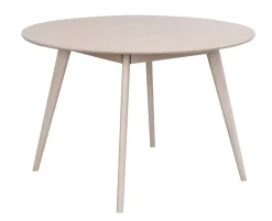 Rowico Yumi ruokapöytä 115cm, valkopesty tammi