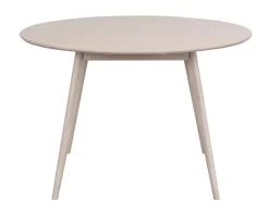 Rowico Yumi ruokapöytä 115cm, valkopesty tammi