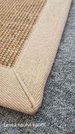 Sisal matto Boucle, Kaarna, mittojen mukaan