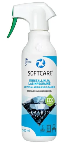 Softcare Kristallin ja lasinpesuaine 500ml