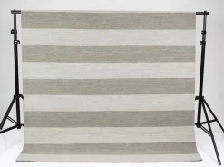 Stripe villamatto beige-valkoinen, eri kokoja