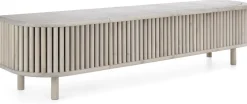 Tyyni TV-taso 195cm rimaovilla, vaalea