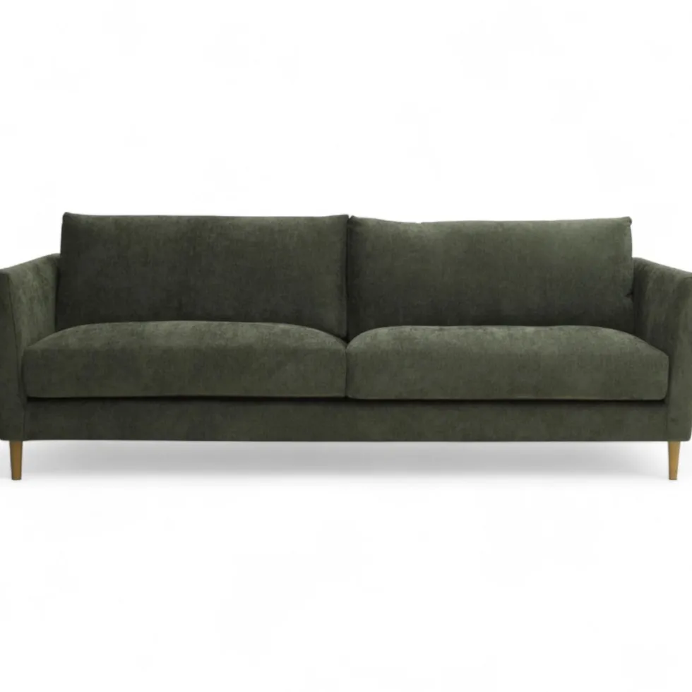 Unico Kelo 3-istuttava sohva 232cm, vihreä