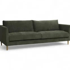 Unico Kelo 3-istuttava sohva 232cm, vihreä
