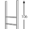 Unipuu pikkuparvitikkaat 106 cm