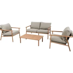 Vanamo terassin sohvasetti 2+1+1 beige