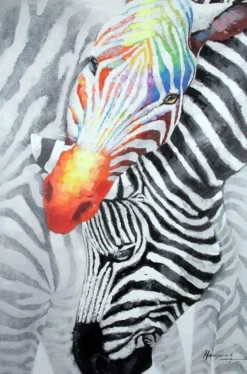 Zebra taulu, 90x120 cm